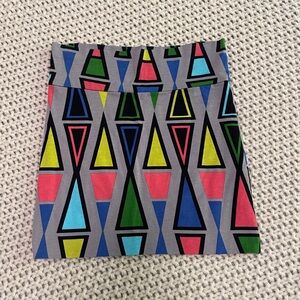 Colorful Geometric Skirt